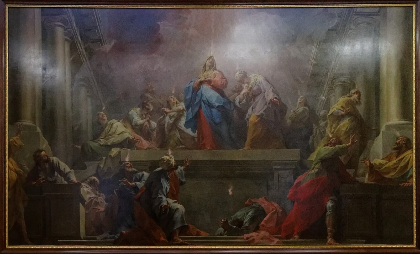 Jean Restout’s painting of the Holy Spirit descending on the apostles at Pentecost