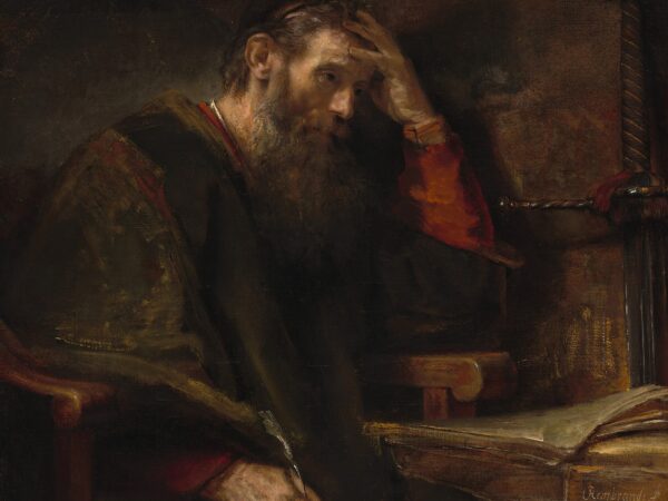 Rembrandt’s painting of the apostle Paul