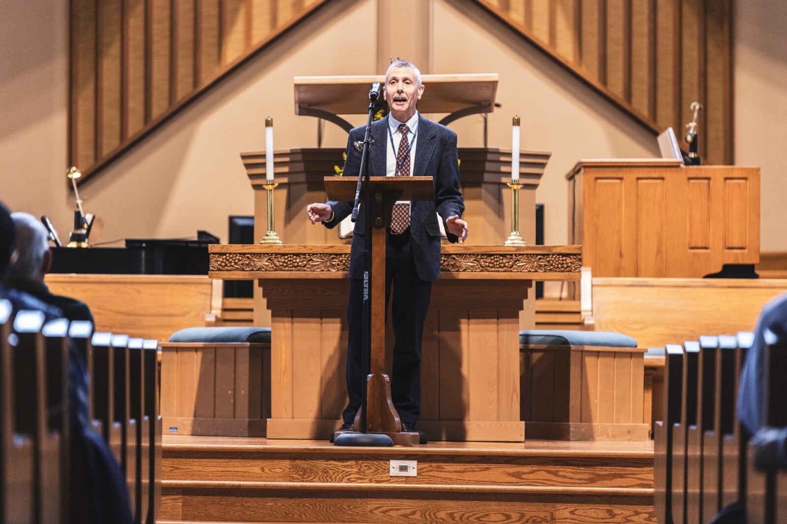 Dr John Burgess addresses the Theology Matters 2020 Conference