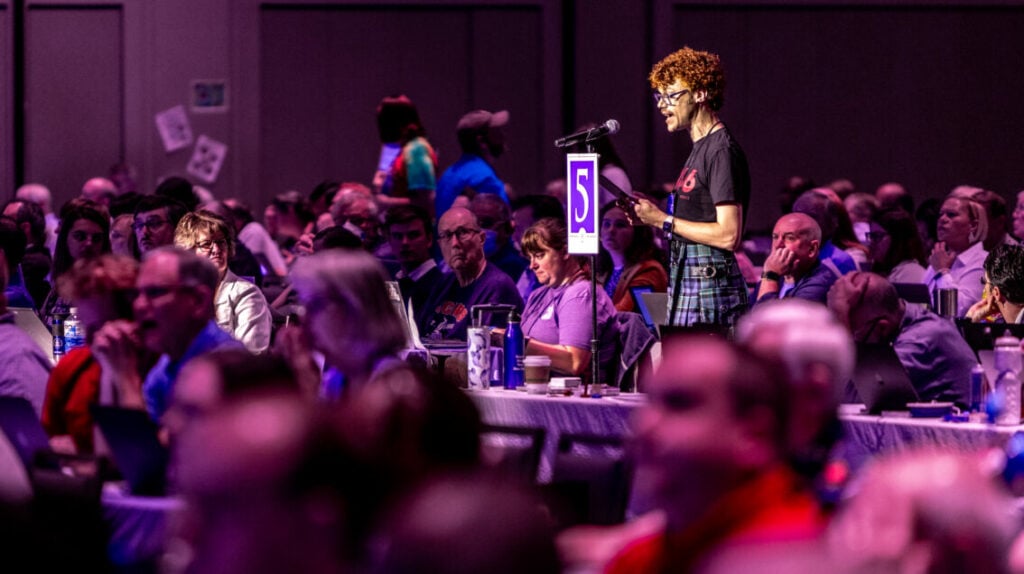 Commissioners discussing POL-01